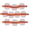 Ergodyne 3386 Hi-Vis Orange Arm Band ID Badge Holder, 10PK 3386HVPK10 - alternate 1